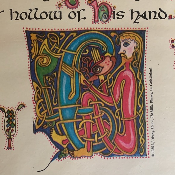 An Irish Blessing Vintage Poster - Picture 3 of 10